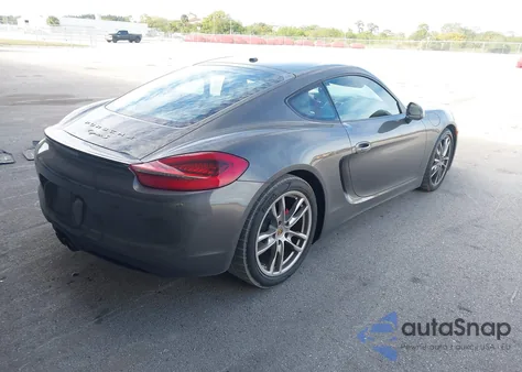 2015 Porsche Cayman S from USA, damaged, VIN WP0AB2A86FK181875